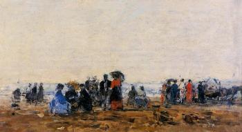 尤金 佈丹 Beach Scene 尤金 佈丹 Beach Scene